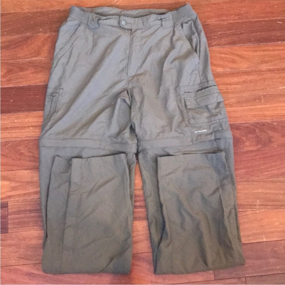 Columbia Tan Cargo Pants Convertible Hiking